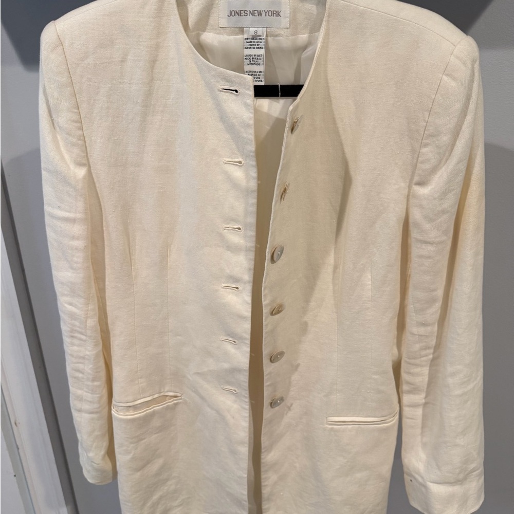 Jones New York Cream Women's Jacket